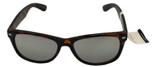 Load image into Gallery viewer, Perry Ellis Sunglass Matte Brown Plastic Rectangle, Flash Lens. PE93 1
