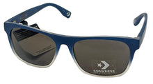 Load image into Gallery viewer, Converse Mens Matte Navy Crystal Rectangle Plastic Sunglass, H093
