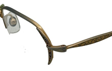 Load image into Gallery viewer, KA BU KI Mens Ophthalmic Eyeglass Frame Gold Rainbow 47mm. 11 2
