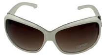 Load image into Gallery viewer, Esprit Women's Sunglasses ET19295 536 Plastic Rectangle Wrap White/Silver/Smoke
