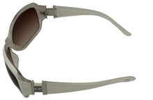 Load image into Gallery viewer, Esprit Women's Sunglasses ET19295 536 Plastic Rectangle Wrap White/Silver/Smoke
