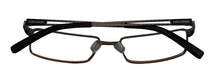 Load image into Gallery viewer, Converse Big Kids Rectangle Brown Metal Eyewear Frame K008 49mm
