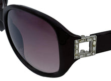 Load image into Gallery viewer, Share Esprit Womens Sunglass Deep Purple / Clear Stone Plastic 19315 531
