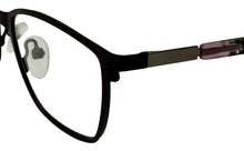 Load image into Gallery viewer, Share Jones New York Men's Black Square Metal Eyewear Frame J149 49mm

