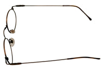 Load image into Gallery viewer, Bob Mackie Mens Bronze Oval Metal Eyewear Frame Frame. BM 773. 48mm
