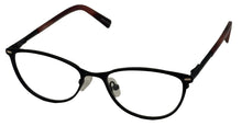 Load image into Gallery viewer, Jones New York Womens Black Metal Tear Drop Eyewear Frame, J152 48mm
