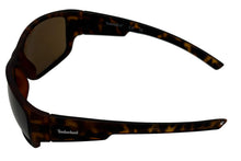 Load image into Gallery viewer, Timberland Mens Rectangle Matte Tortoise Wrap Plastic Sunglass TB7220 52E
