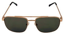 Load image into Gallery viewer, Timberland Gold Mens Metal Aviator Sunglass, Green Lens TB7257. 32N
