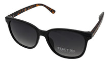 Load image into Gallery viewer, Kenneth Cole Reaction Mens Black Tortoise Sunglass Soft Square Plastic KC1405 1B

