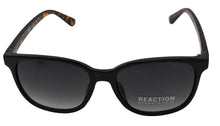 Load image into Gallery viewer, Kenneth Cole Reaction Mens Black Tortoise Sunglass Soft Square Plastic KC1405 1B
