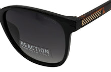 Load image into Gallery viewer, Kenneth Cole Reaction Mens Black Tortoise Sunglass Soft Square Plastic KC1405 1B
