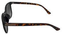 Load image into Gallery viewer, Kenneth Cole Reaction Mens Black Tortoise Sunglass Soft Square Plastic KC1405 1B
