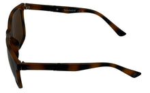 Load image into Gallery viewer, Timberland Sunglass Mens Dark Havana Rectangle Plastic, Brown Lens TB7289. 52E
