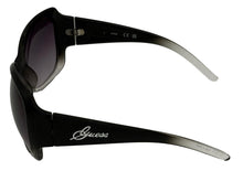 Load image into Gallery viewer, Guess Sunglass Womens Black Fade Soft Square Plastic Gradient Lens GU200
