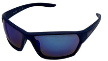Load image into Gallery viewer, Timberland Sunglass Mens Matte Blue Plastic Rectangle Wrap Smoke Len TB7278 91A
