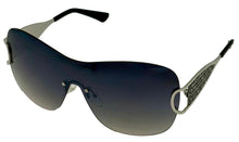 Load image into Gallery viewer, Guess Mens Nickeltin Shield Sunglasses, Smoke Gradient Lens. GO00038. 10B
