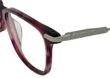 Load image into Gallery viewer, Jones New York Purple Womens Plastic Rectangle Eyewear , J242. 48mm
