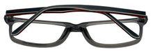 Load image into Gallery viewer, Tony Hawk Mens Grey Crystal Rectangle Plastic Eyewear Frame 509. 54mm
