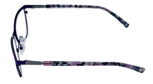 Load image into Gallery viewer, Jones New York Men's Purple Square Metal Eyewear Frame J149 49mm
