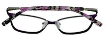 Load image into Gallery viewer, Jones New York Men's Purple Square Metal Eyewear Frame J149 49mm
