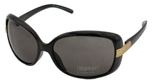 Load image into Gallery viewer, Esprit Sunglass Black Plastic Fashion Rectangle, Gradient Lens ET19261 538
