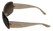 Load image into Gallery viewer, Guess Mens Rectangle Rimless Sunglasses, Brown Gradient Lens. GO00034. 32E
