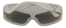 Load image into Gallery viewer, Guess Mens White Shield Sunglasses, MIrror Lens. GO00035. 21U
