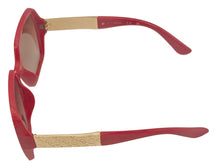 Load image into Gallery viewer, Guess Sunglass Womens Red Oversized Square Plastic, Gradient Lens GO00031. 66F

