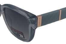 Load image into Gallery viewer, Guess Sunglass Womens Crystal Blue Square Plastic, Gradient Lens GO00051. 84W
