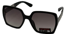 Load image into Gallery viewer, Guess Sunglass Womens Black Oversized Square Plastic, Gradient Lens GO00031. 1B
