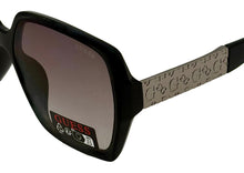 Load image into Gallery viewer, Guess Sunglass Womens Black Oversized Square Plastic, Gradient Lens GO00031. 1B
