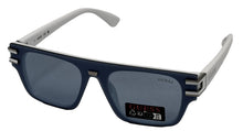 Load image into Gallery viewer, Guess Mens Blue White Rectangle Sunglasses, Blue Gradient Lens. GO00061. 21V
