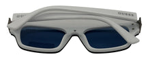 Load image into Gallery viewer, Guess Mens Blue White Rectangle Sunglasses, Blue Gradient Lens. GO00061. 21V
