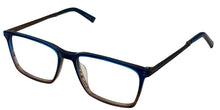 Load image into Gallery viewer, John Varvatos Mens Eyeglass Rectangle Navy Gradient Plastic V402. 55m
