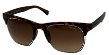 Load image into Gallery viewer, Police Mens Sunglass Dark Havana Soft Square Plastic, SPL160M 738
