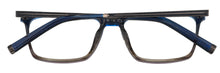 Load image into Gallery viewer, John Varvatos Mens Eyeglass Rectangle Navy Gradient Plastic V402. 55m
