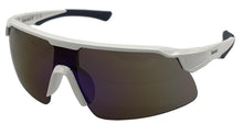 Load image into Gallery viewer, Timberland Sunglass Mens White Rectangle Plastic, Smoke Lens TB7279. 21A
