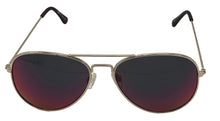 Load image into Gallery viewer, Tony Hawk Mens Sunglass Classic Gold Metal Aviator, Orange Mirror Lens TH47 1
