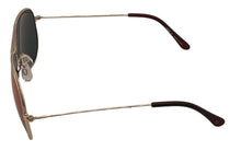 Load image into Gallery viewer, Tony Hawk Mens Sunglass Classic Gold Metal Aviator, Orange Mirror Lens TH47 1
