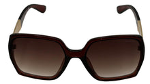 Load image into Gallery viewer, Guess Sunglass Womens Havana Oversized Square Plastic Gradient Lens GO00031. 48F
