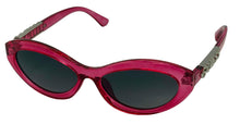Load image into Gallery viewer, Guess Sunglass Womens Pink Plastic Cateye Sunglass, Smoke Lens GO00070. 72B
