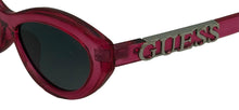 Load image into Gallery viewer, Guess Sunglass Womens Pink Plastic Cateye Sunglass, Smoke Lens GO00070. 72B
