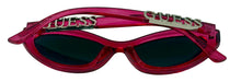 Load image into Gallery viewer, Guess Sunglass Womens Pink Plastic Cateye Sunglass, Smoke Lens GO00070. 72B
