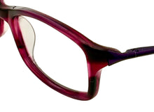 Load image into Gallery viewer, Jones New York Ophthalmic Plastic Rectangle Eyewear Frame, J213 Purple. 47mm
