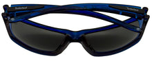 Load image into Gallery viewer, Timberland Crystal Blue Plastic Rectangle Wrap Sunglass Polarized TU00005. 90D
