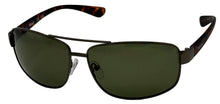 Load image into Gallery viewer, Timberland Sunglass Mens Gunmetal Havana Metal Rectangle Aviator, Polarized  TU00001 9R
