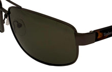 Load image into Gallery viewer, Timberland Sunglass Mens Gunmetal Havana Metal Rectangle Aviator, Polarized  TU00001 9R
