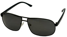 Load image into Gallery viewer, Timberland Sunglass Mens Shiny Black Rectangle , Smoke Polarized Lens TU00007 1D
