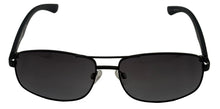 Load image into Gallery viewer, Timberland Sunglass Mens Black Rectangle Aviator, Smoke Mirror Lens TU00024. 2B
