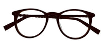 Load image into Gallery viewer, John Varvatos Mens Brown Eyeglass Plastic Round Frame V401. 49mm
